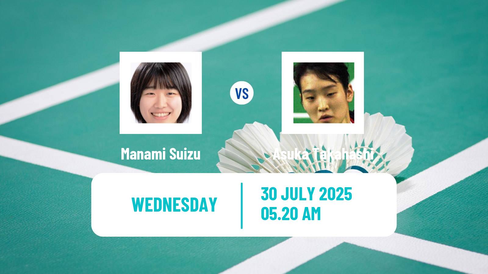 Badminton BWF World Tour Macau Open Women Manami Suizu - Asuka Takahashi