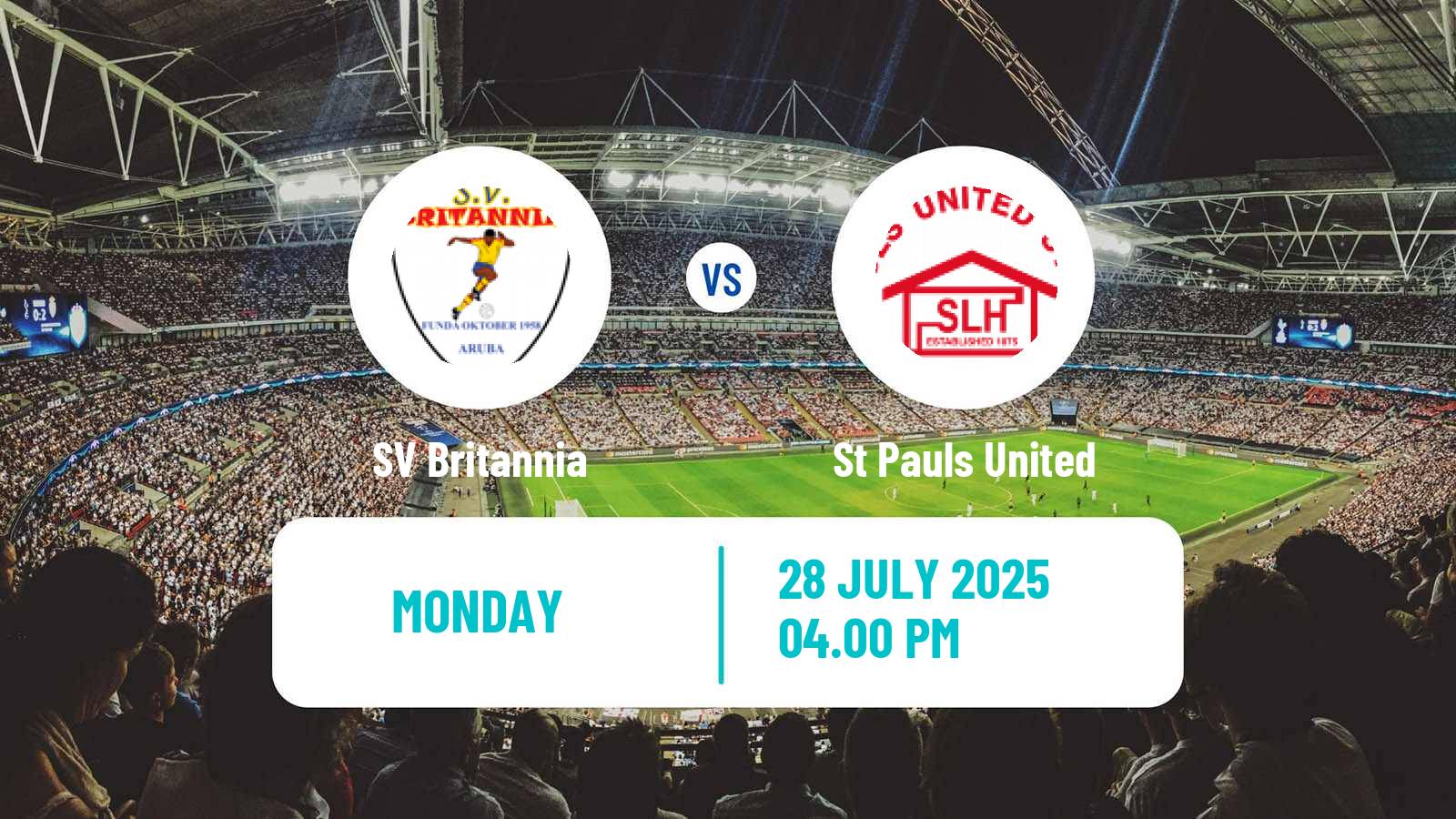 Soccer CONCACAF Caribbean Shield Britannia - St Pauls United