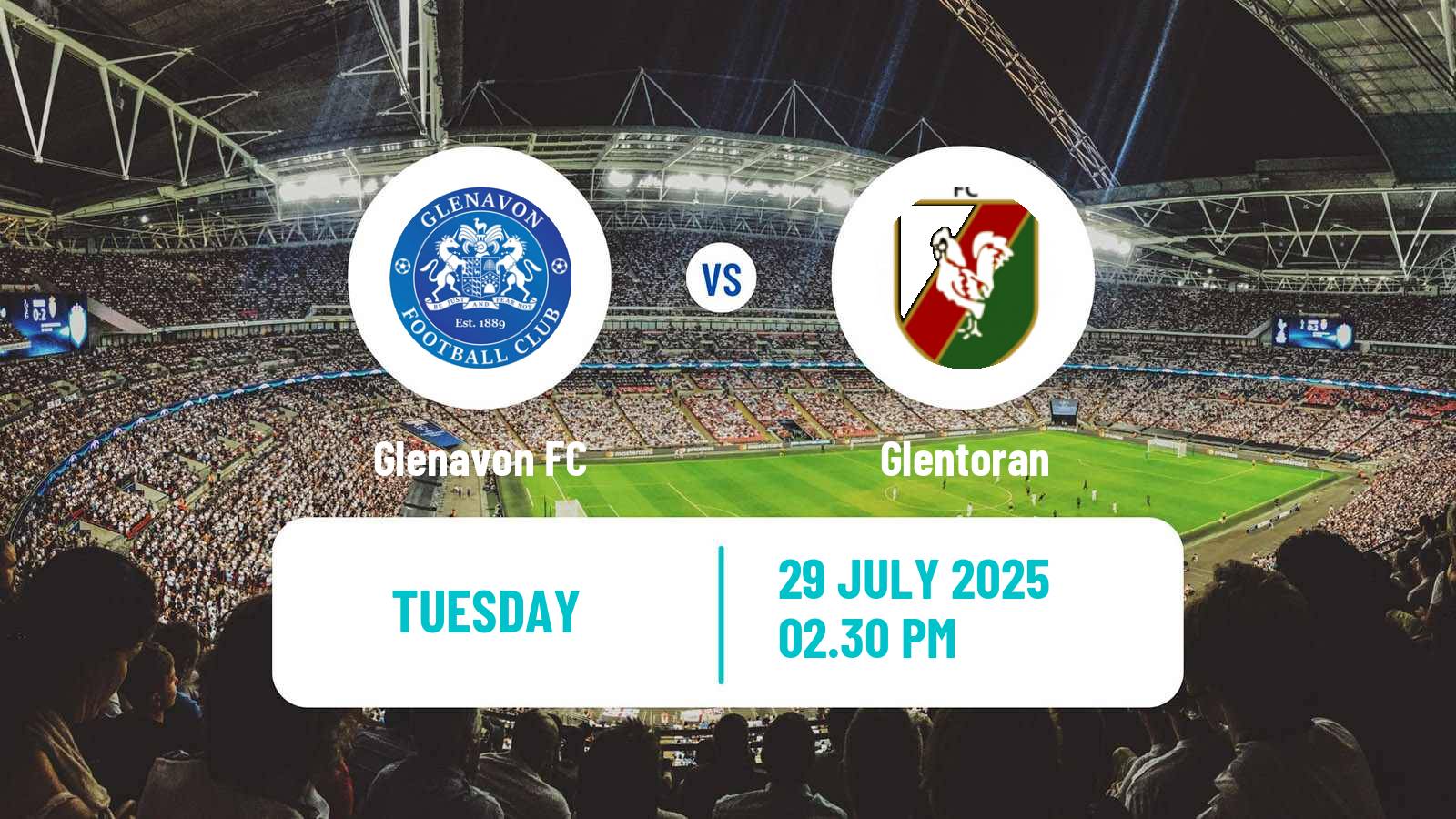 Soccer Club Friendly Glenavon - Glentoran