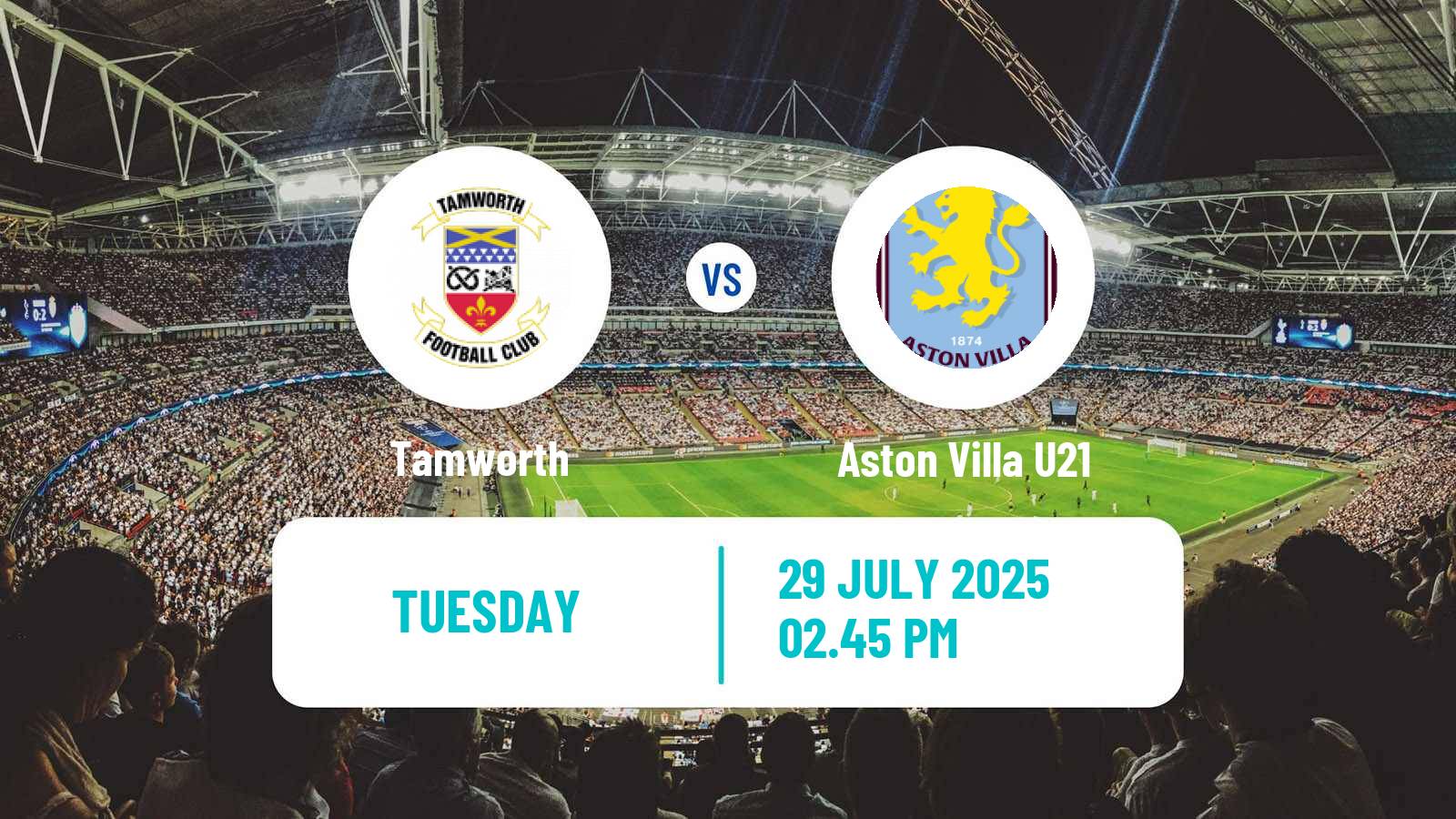 Soccer Club Friendly Tamworth - Aston Villa U21