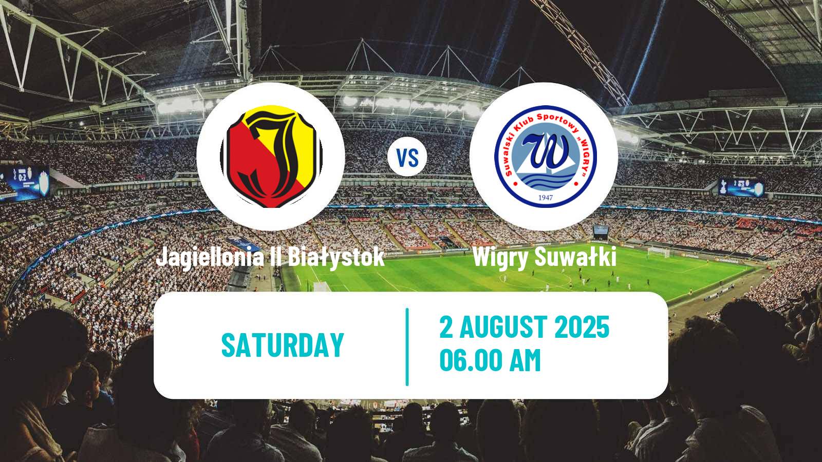 Soccer Polish Division 3 - Group I Jagiellonia II Białystok - Wigry Suwałki