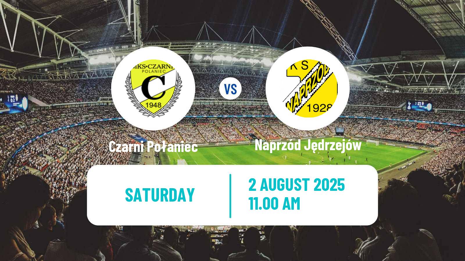 Soccer Polish Division 3 - Group IV Czarni Połaniec - Naprzód Jędrzejów