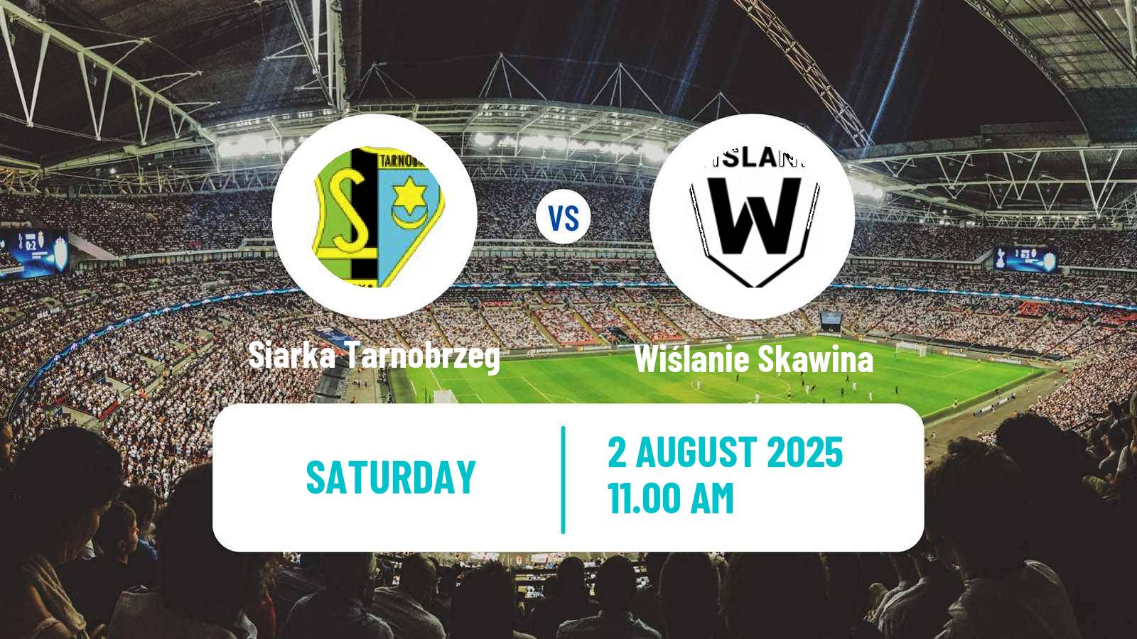 Soccer Polish Division 3 - Group IV Siarka Tarnobrzeg - Wiślanie Skawina
