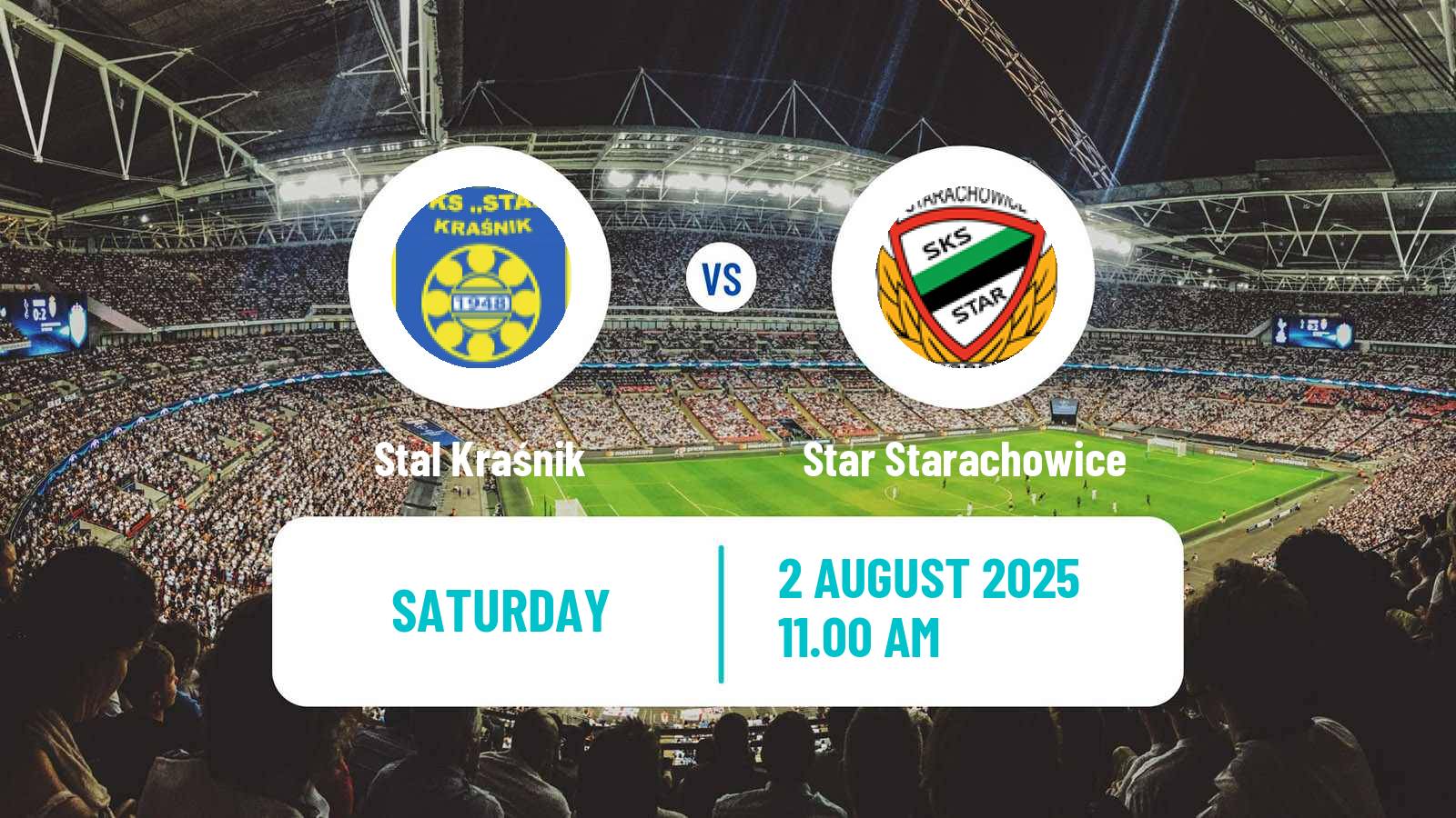 Soccer Polish Division 3 - Group IV Stal Kraśnik - Star Starachowice