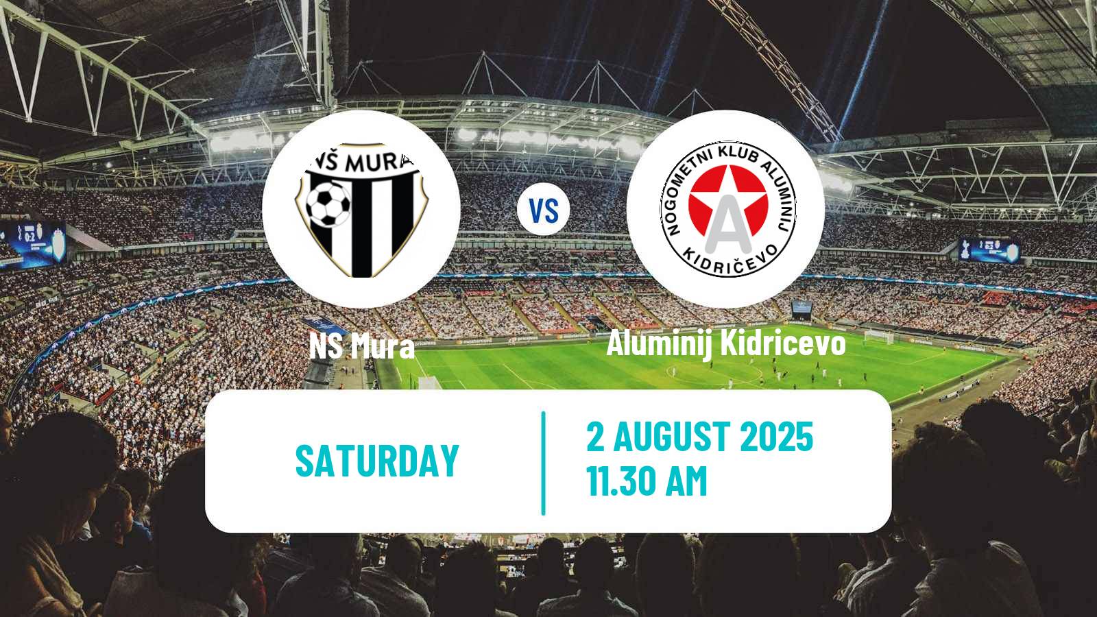 Soccer Slovenian PrvaLiga Mura - Aluminij Kidricevo