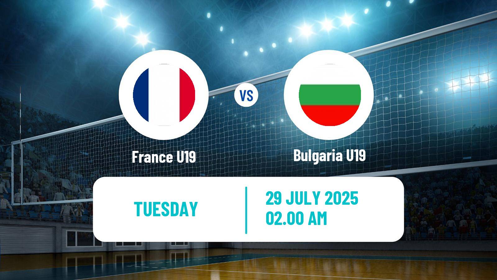 Volleyball World Championship U19 Volleyball France U19 - Bulgaria U19