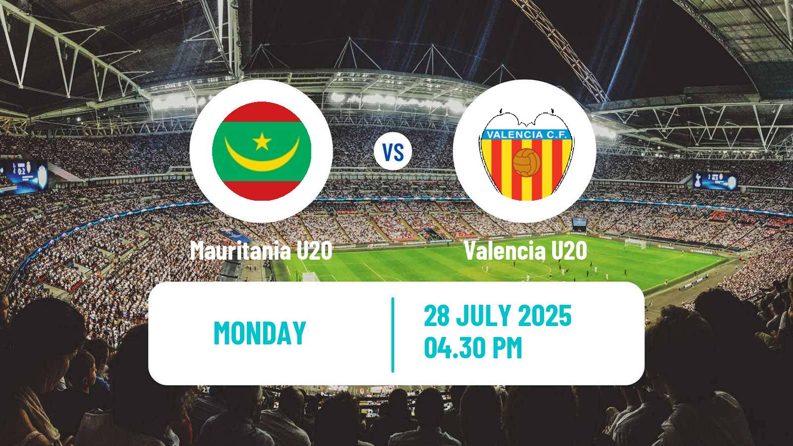 Soccer COTIF Tournament Mauritania U20 - Valencia U20