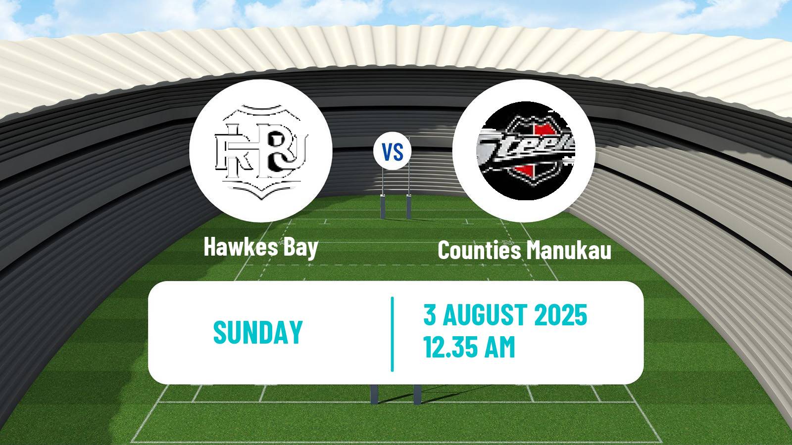 Rugby union New Zealand Bunnings NPC Hawkes Bay - Counties Manukau