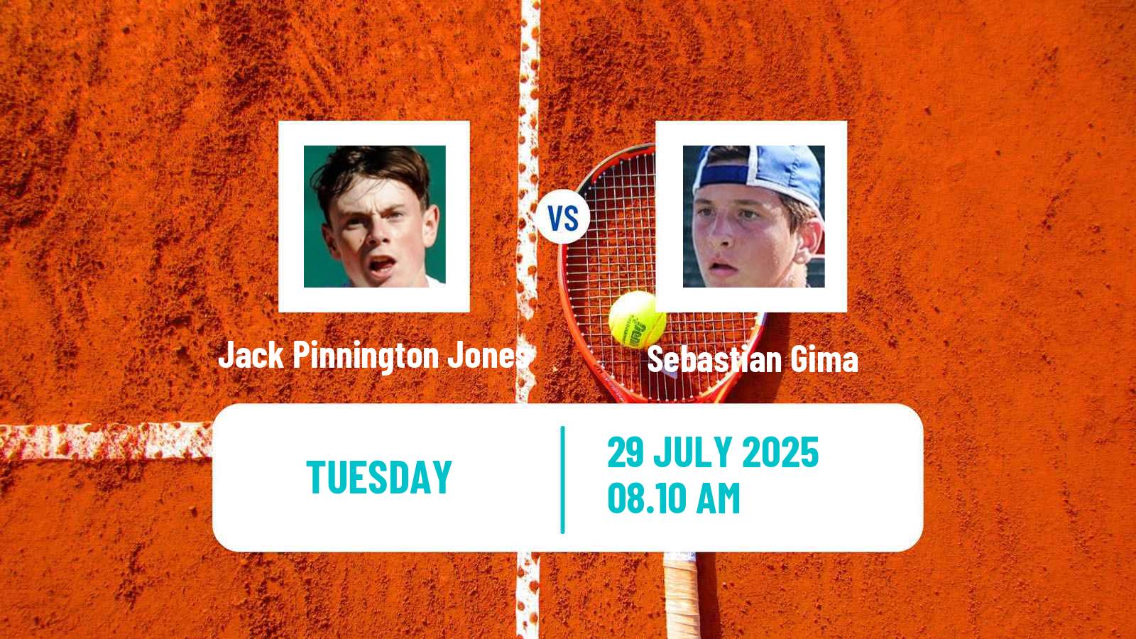 Tennis Liberec Challenger Men Jack Pinnington Jones - Sebastian Gima