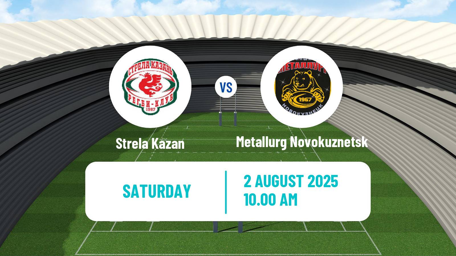 Rugby union Russian Premier League Rugby Strela Kazan - Metallurg Novokuznetsk