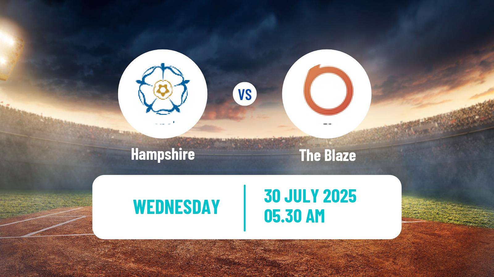 Cricket United Kingdom One Day Cup Women Hampshire - The Blaze