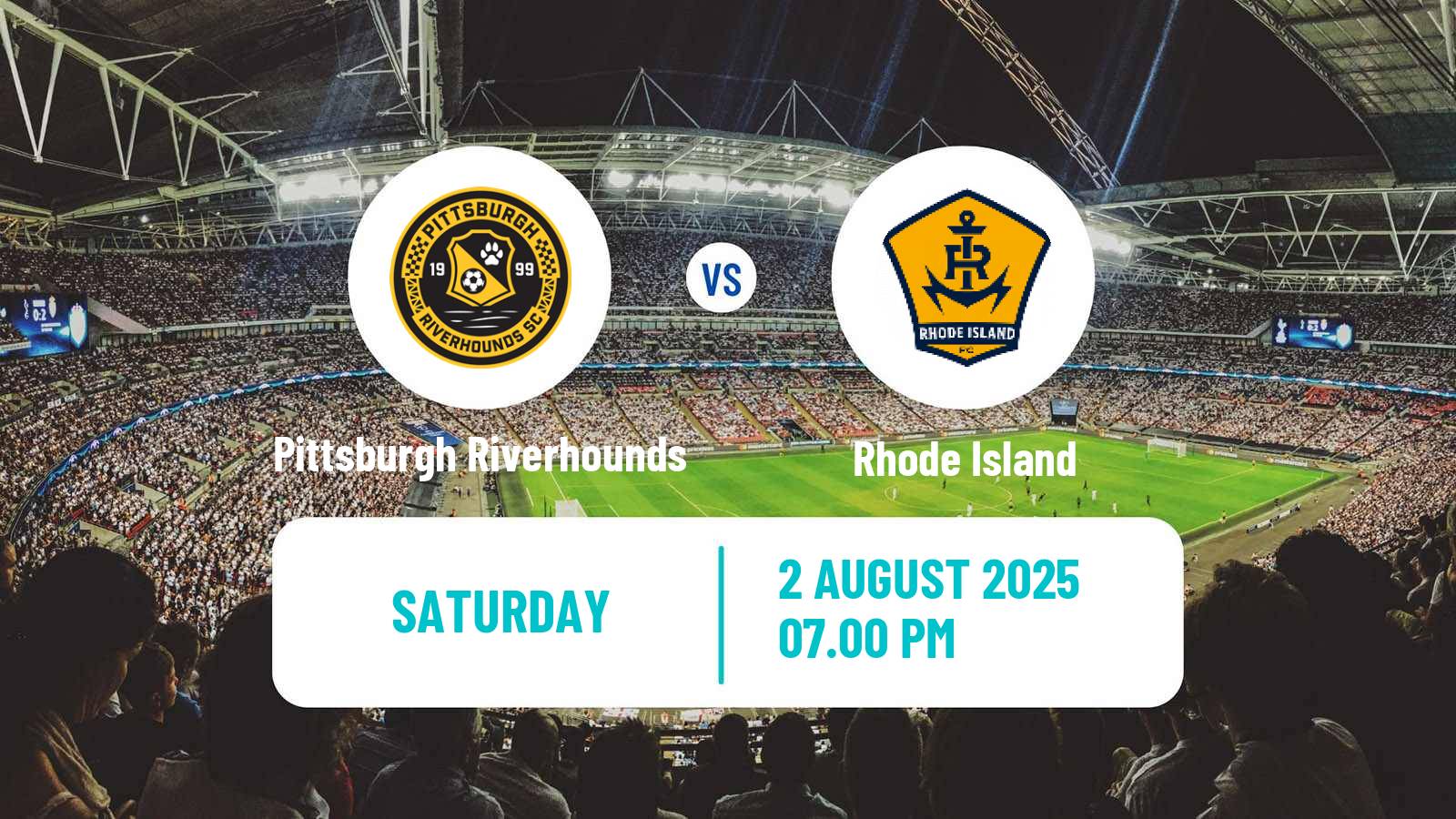 Soccer USL Championship Pittsburgh Riverhounds - Rhode Island