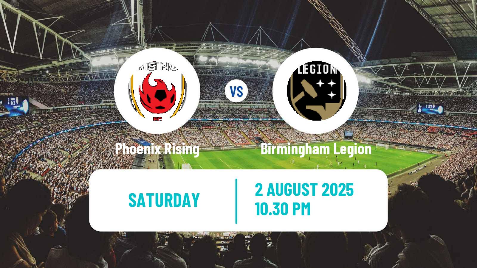 Soccer USL Championship Phoenix Rising - Birmingham Legion