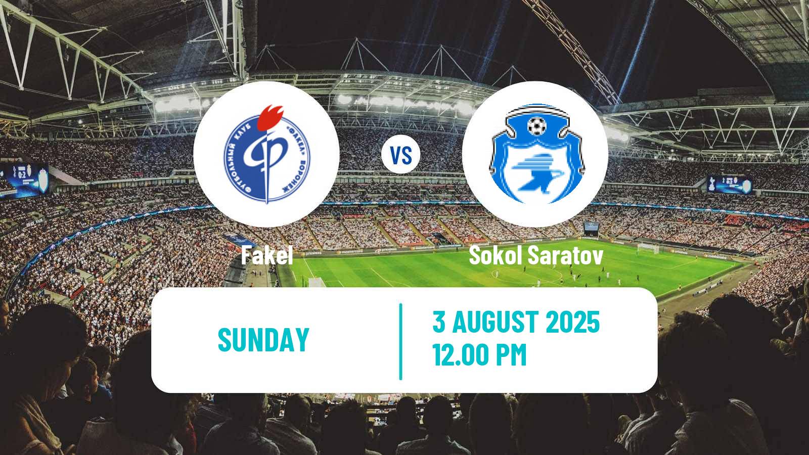 Soccer Russian FNL Fakel - Sokol Saratov