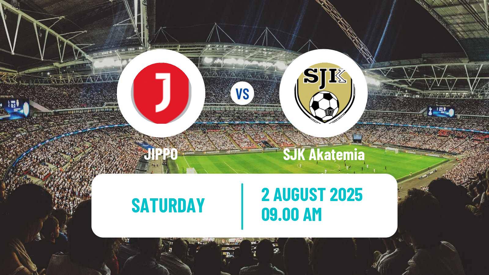 Soccer Finnish Ykkosliiga JIPPO - SJK Akatemia
