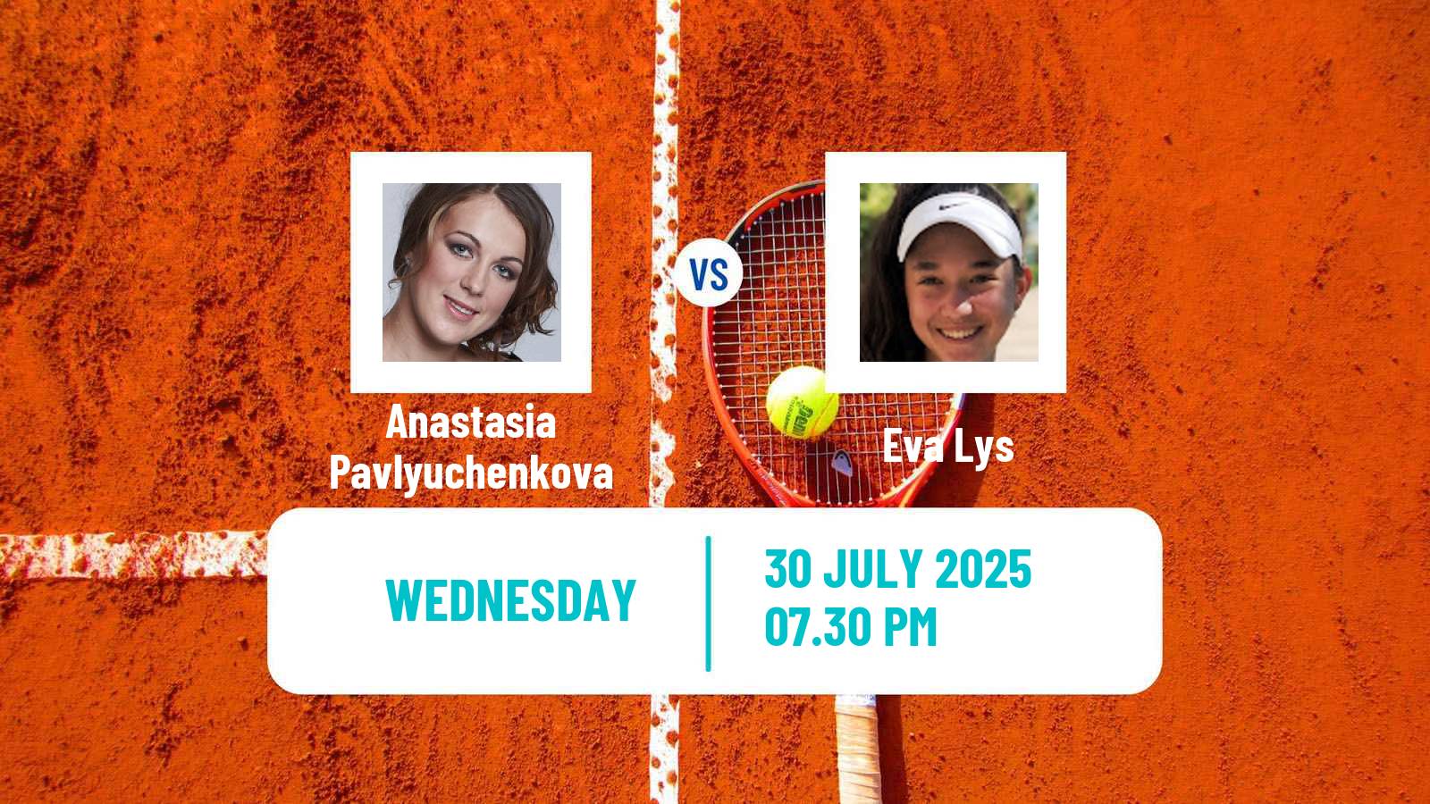 Tennis WTA Montreal Anastasia Pavlyuchenkova - Eva Lys