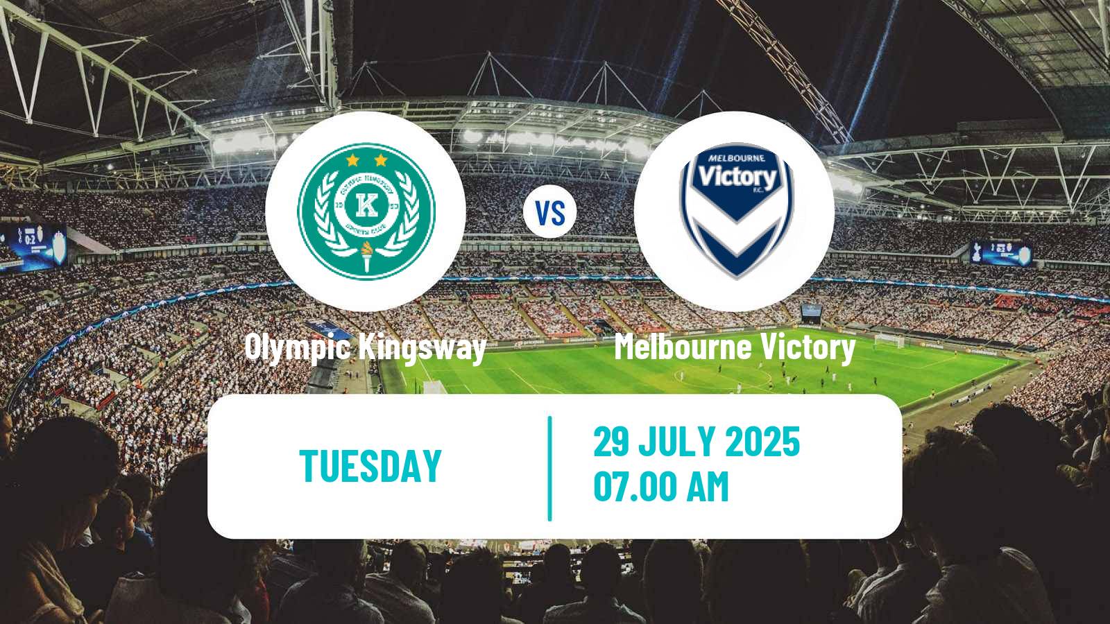 Soccer Australian Cup Olympic Kingsway - Melbourne Victory