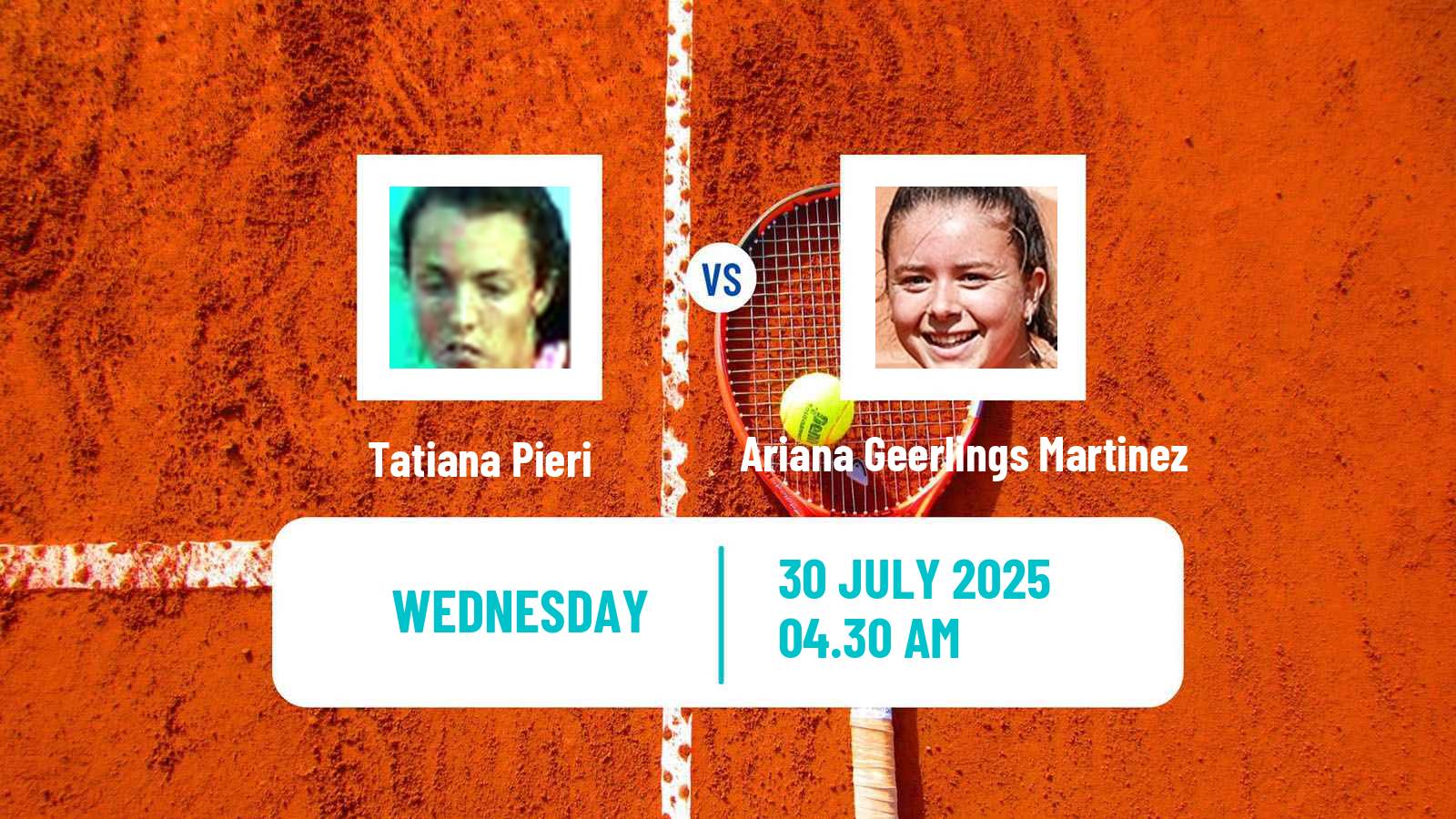 Tennis ITF W100 Gran Canaria Women Tatiana Pieri - Ariana Geerlings Martinez