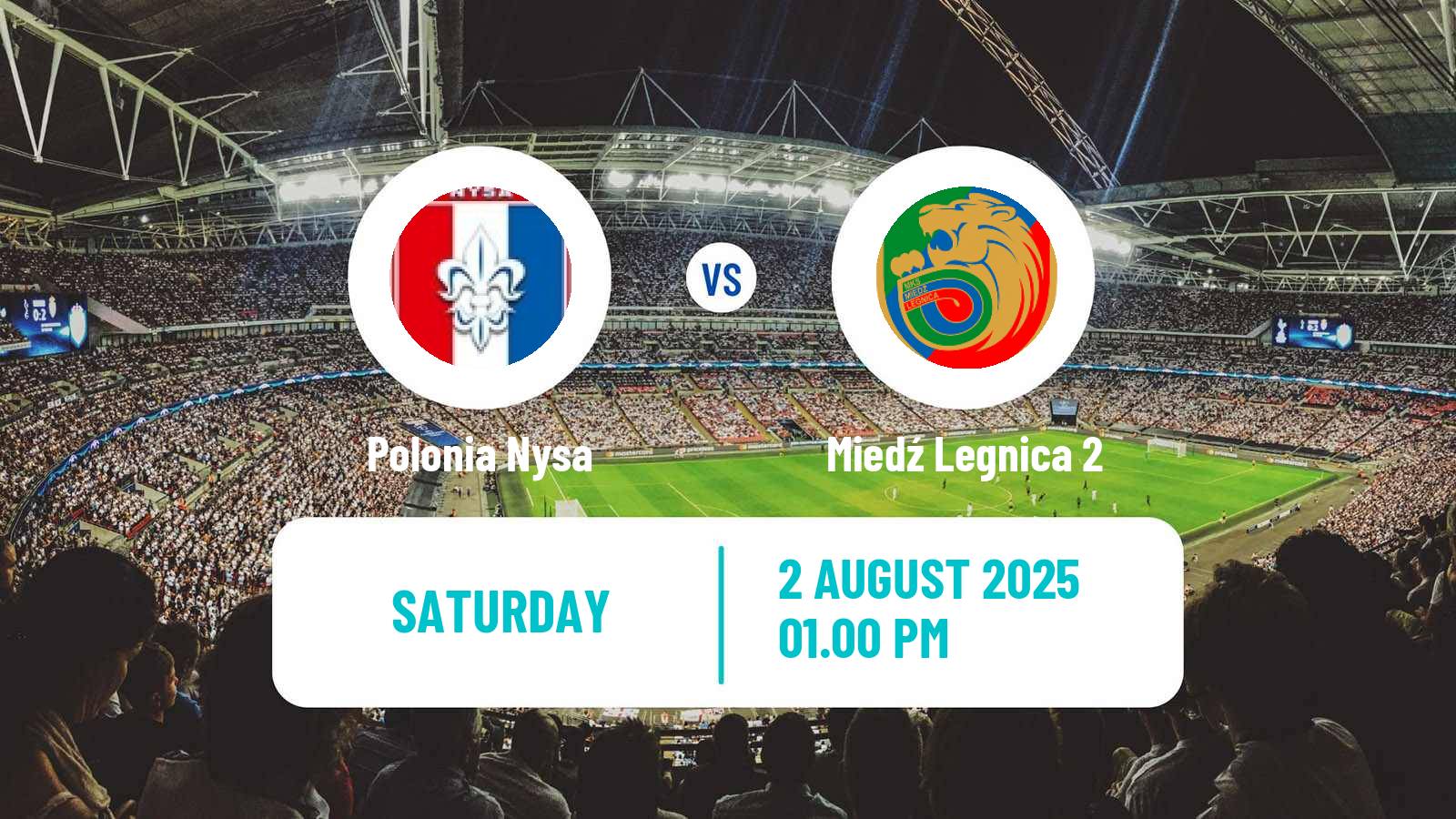 Soccer Polish Division 3 - Group III Polonia Nysa - Miedź Legnica 2