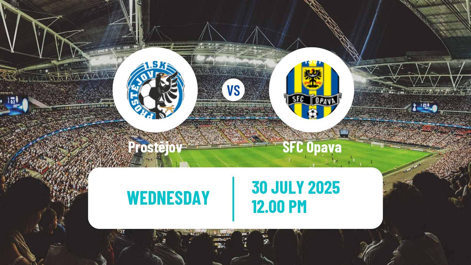 Soccer Czech Division 2 Prostějov - Opava