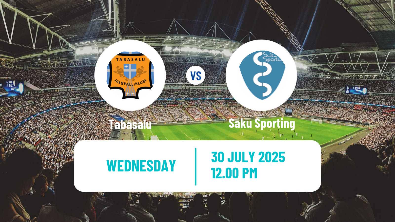 Soccer Estonian Meistriliiga Women Tabasalu - Saku Sporting
