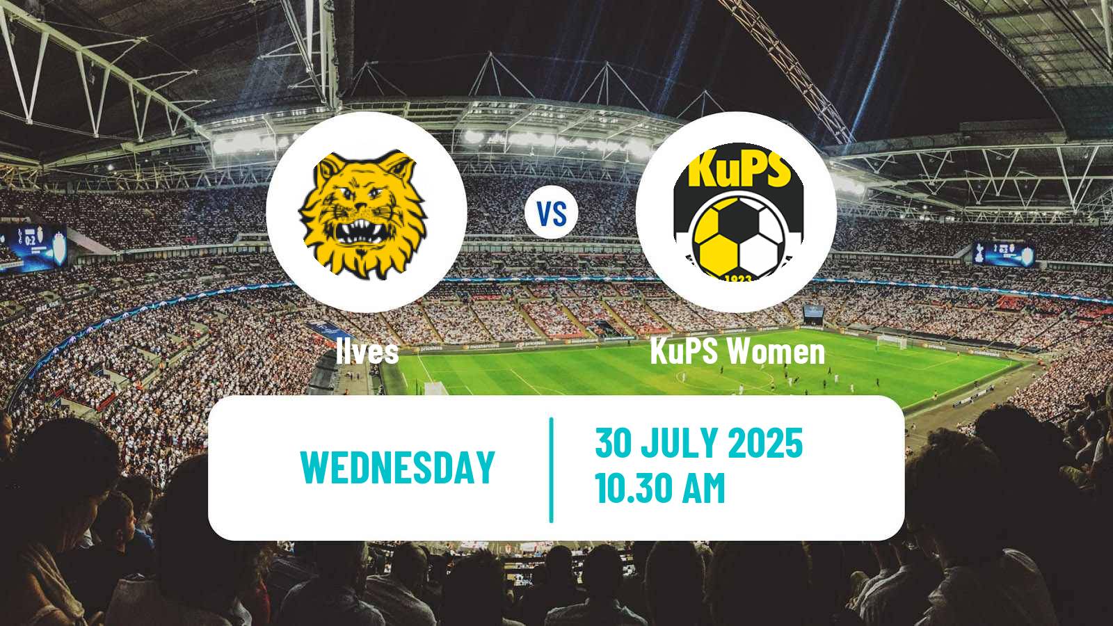 Soccer Finnish Cup Women Ilves - KuPS