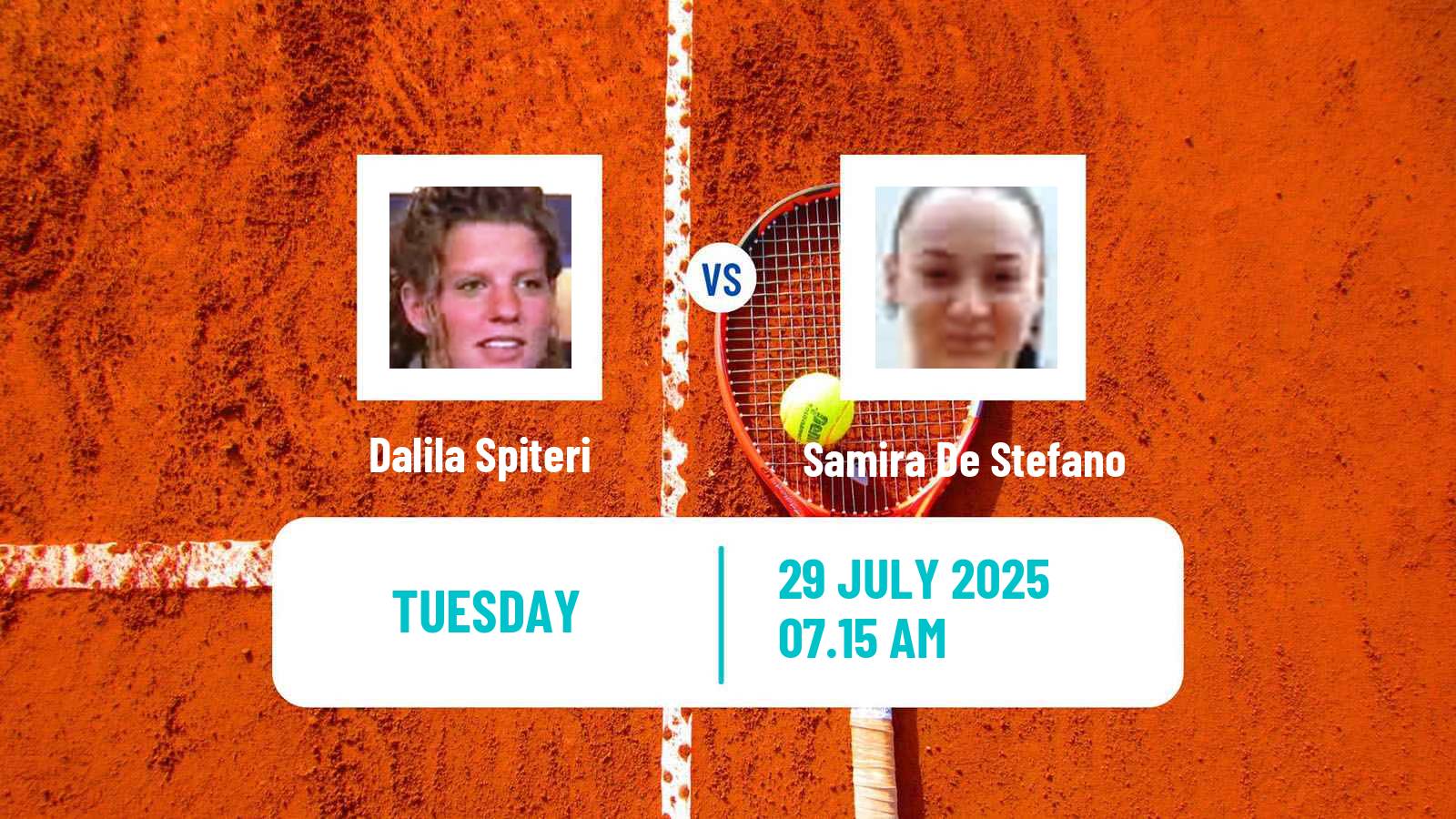 Tennis ITF W75 Cordenons Women Dalila Spiteri - Samira De Stefano