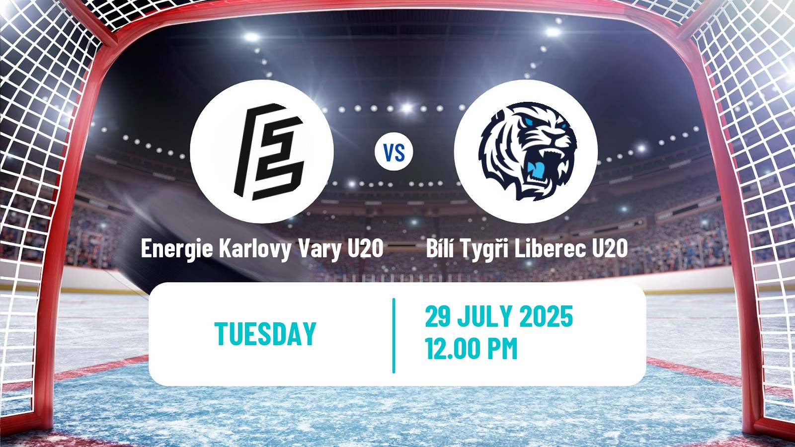 Hockey Club Friendly Ice Hockey Energie Karlovy Vary U20 - Bílí Tygři Liberec U20