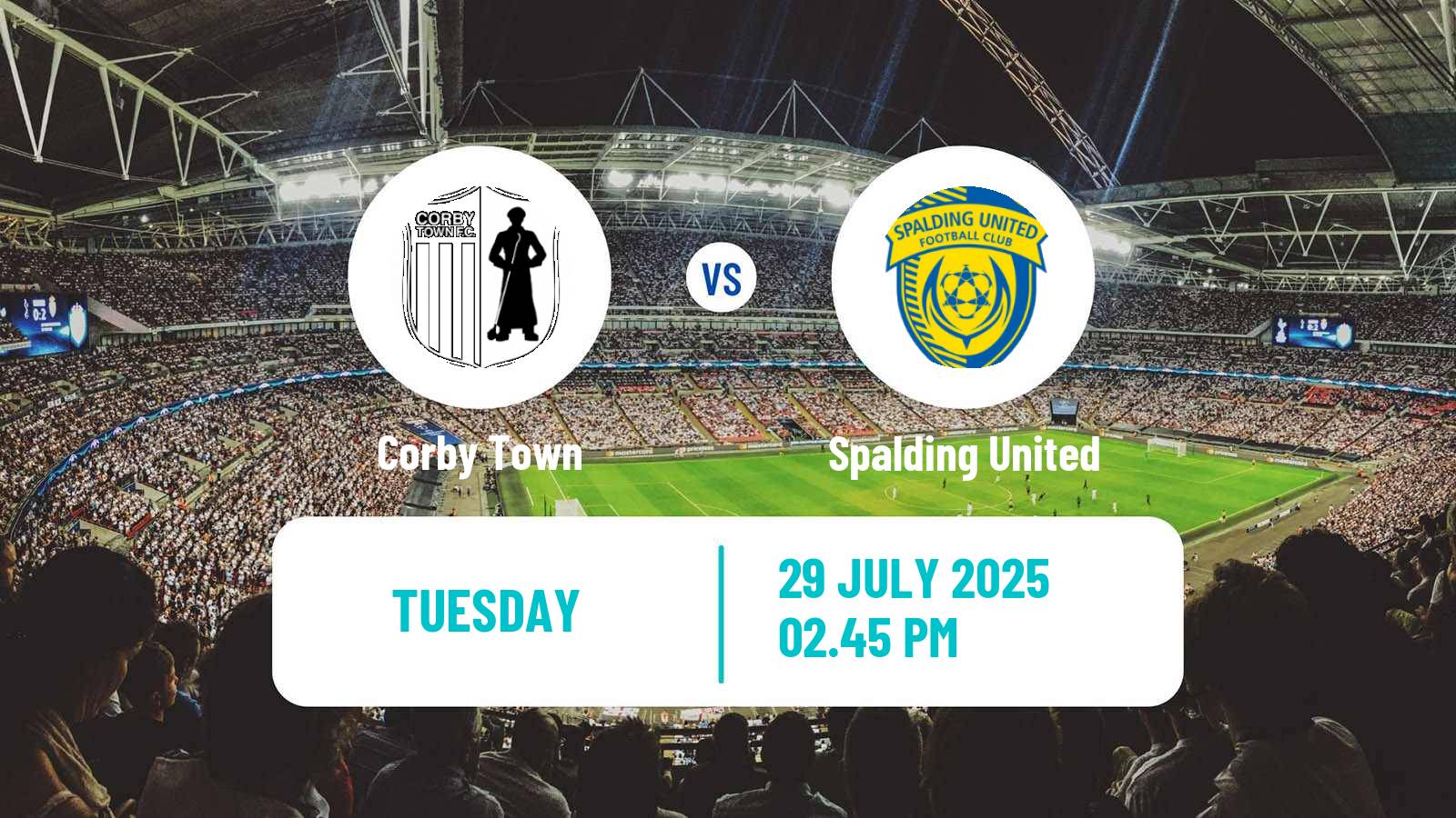 Soccer Club Friendly Corby Town - Spalding United