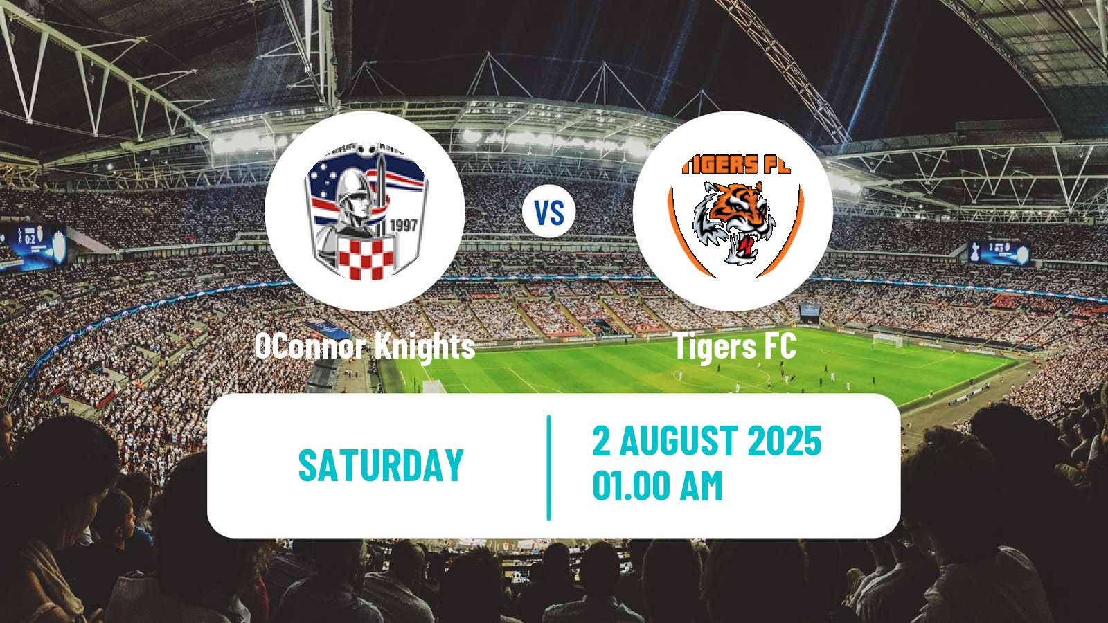 Soccer Australian NPL ACT OConnor Knights - Tigers FC