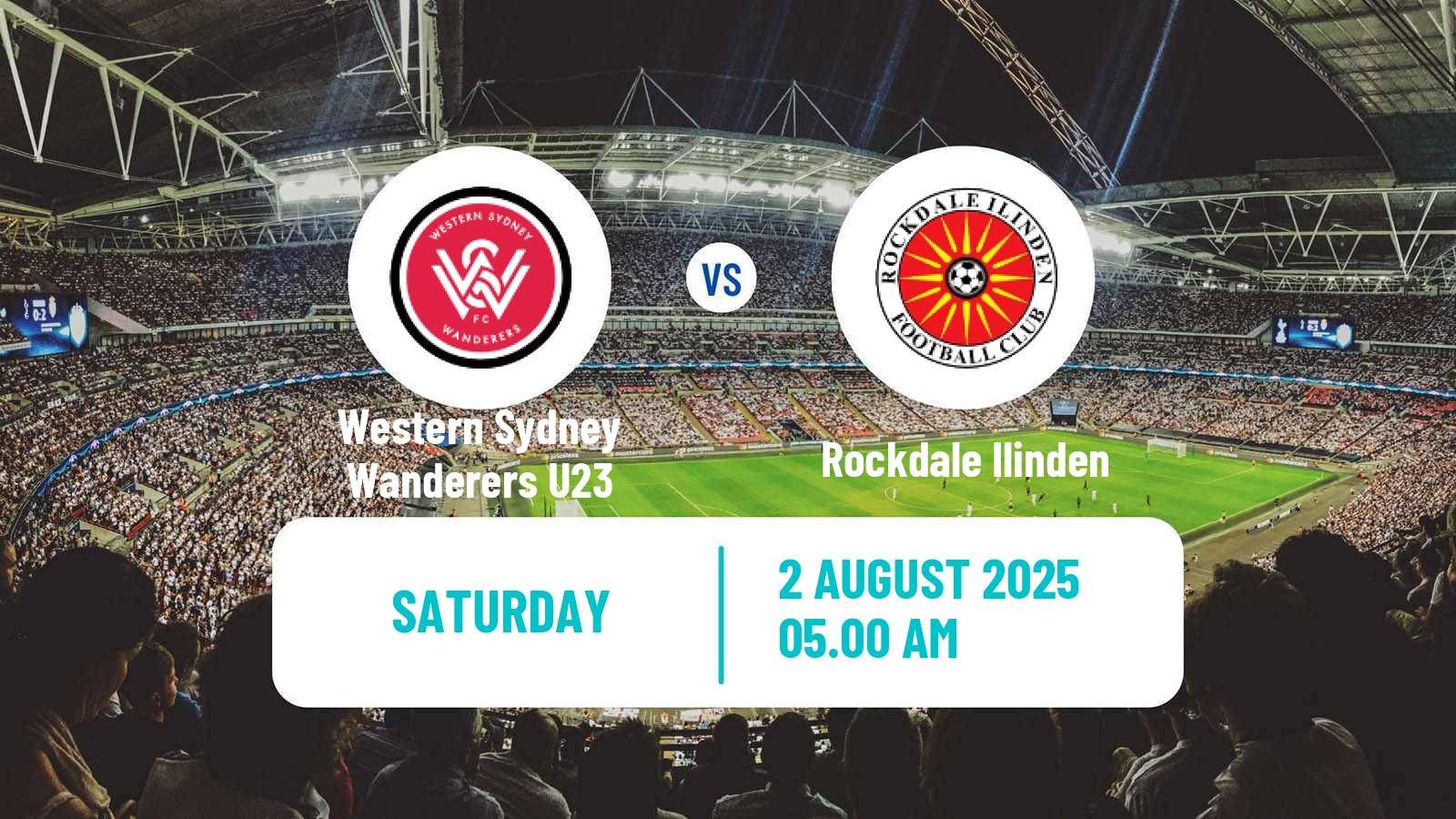 Soccer Australian NPL NSW Western Sydney Wanderers U23 - Rockdale Ilinden