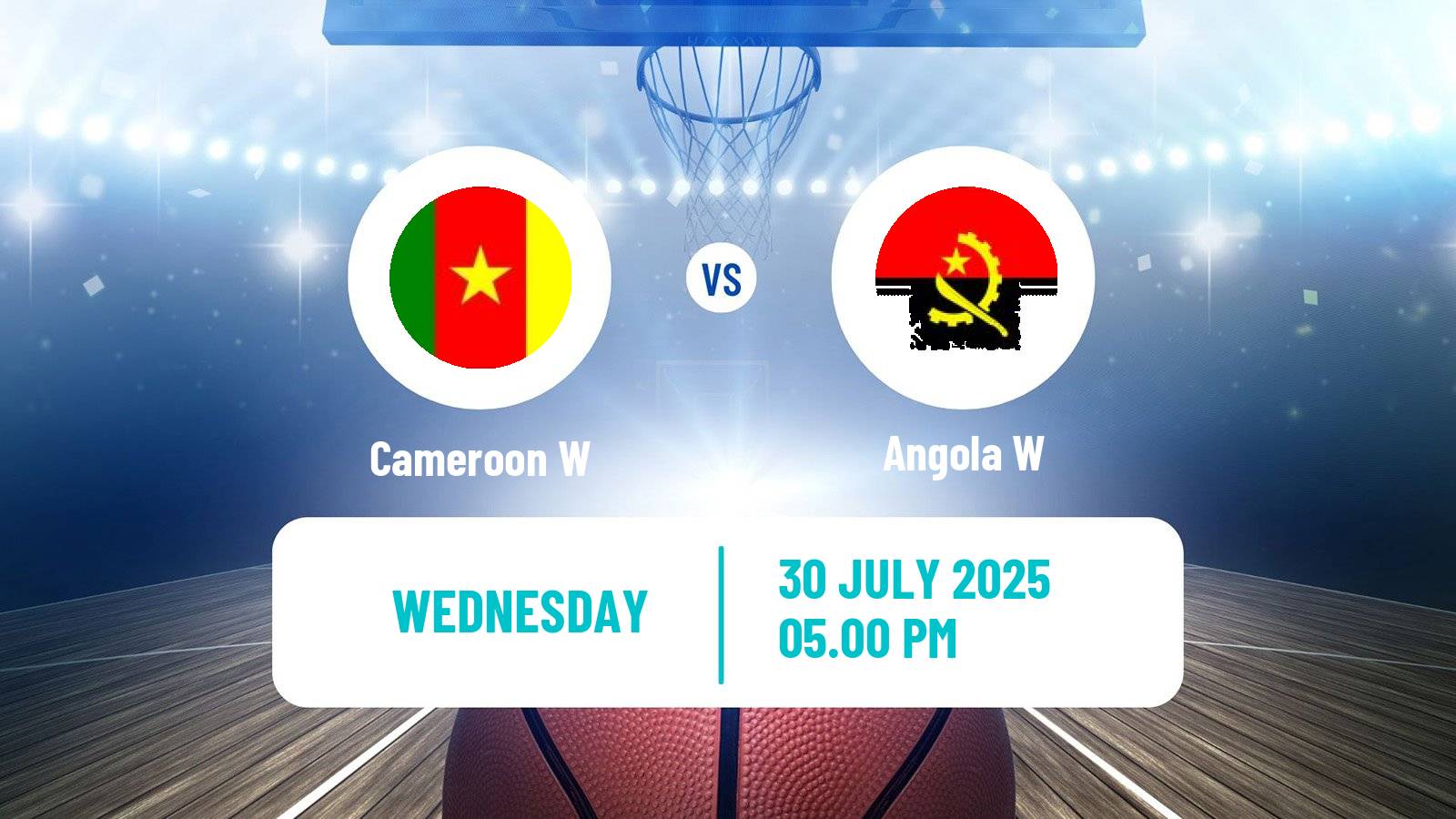 Basketball Afrobasket Women Cameroon W - Angola W