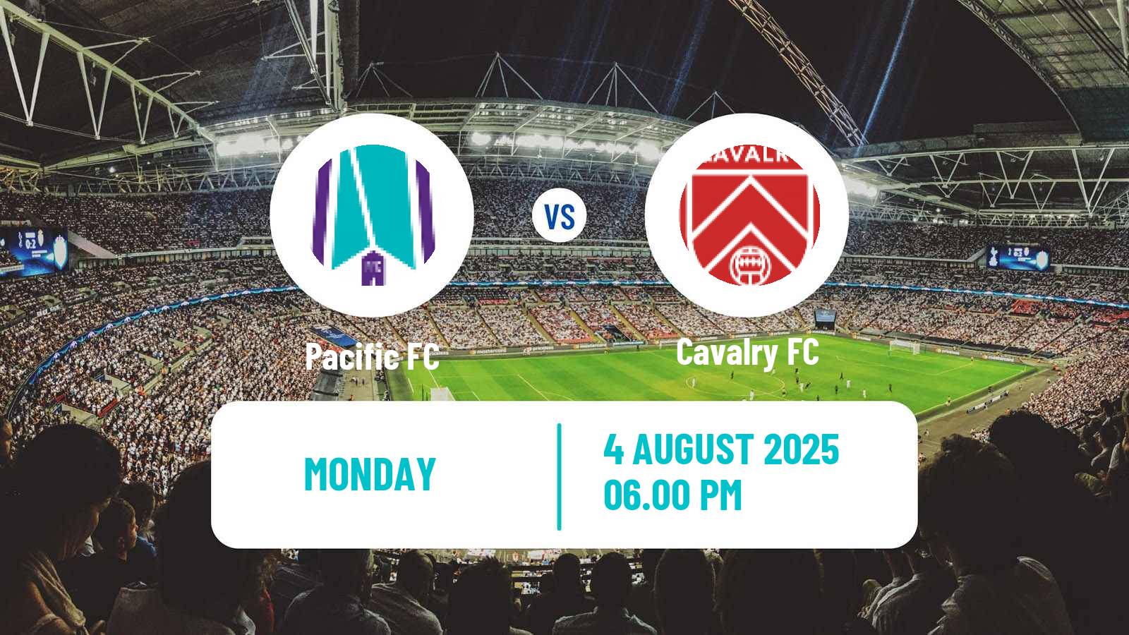 Soccer Canadian Premier League Pacific FC - Cavalry