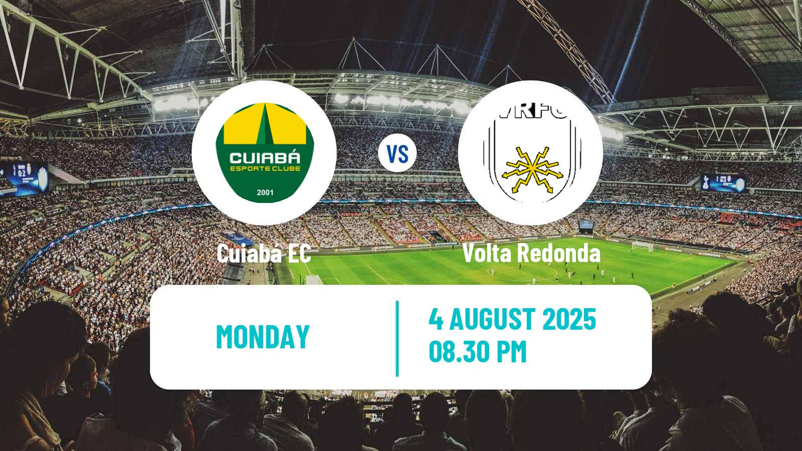 Soccer Brazilian Serie B Cuiabá - Volta Redonda