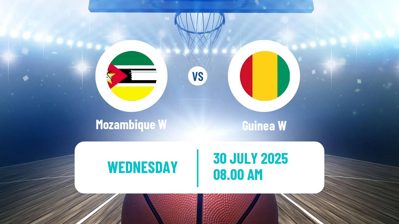 Basketball Afrobasket Women Mozambique W - Guinea W
