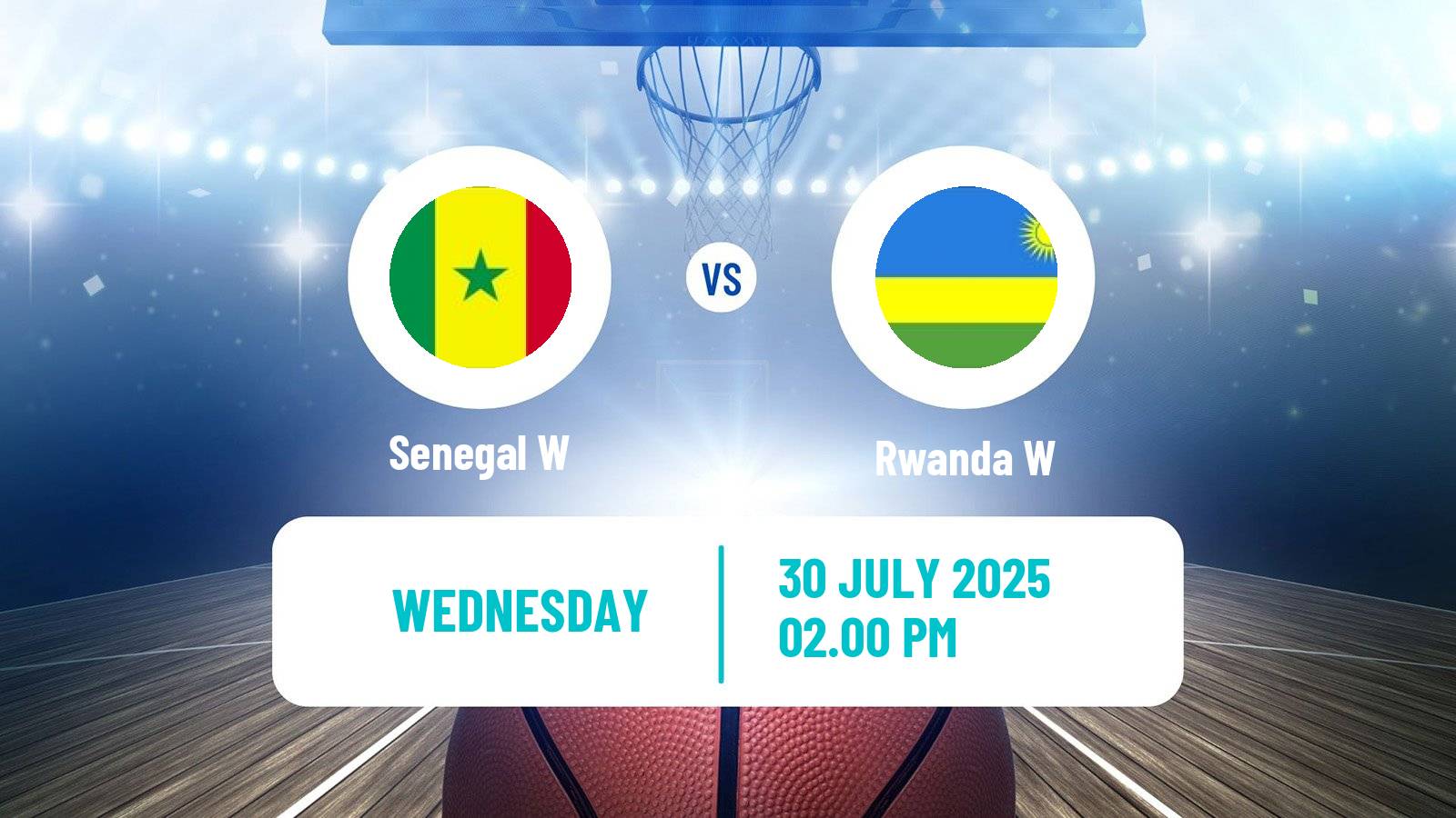 Basketball Afrobasket Women Senegal W - Rwanda W