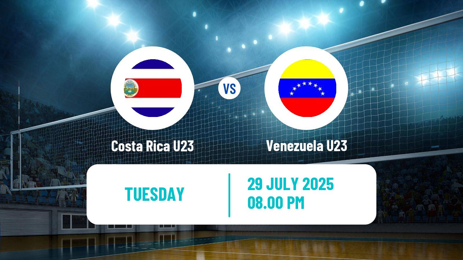 Volleyball Pan-American Cup U23 Volleyball Costa Rica U23 - Venezuela U23
