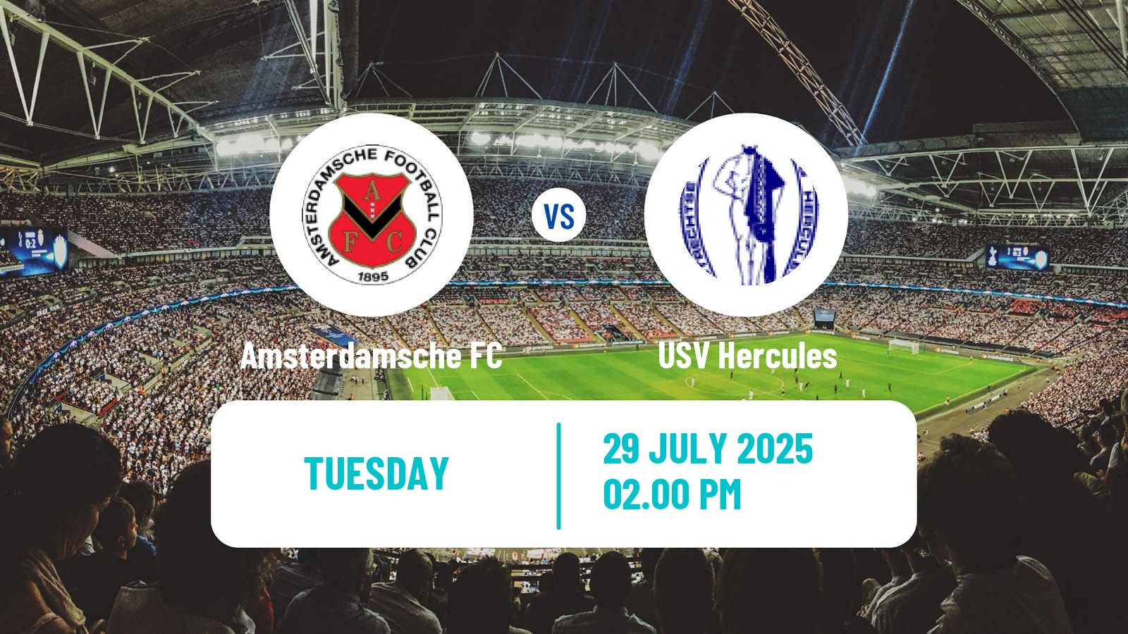 Soccer Club Friendly Amsterdamsche FC - USV Hercules