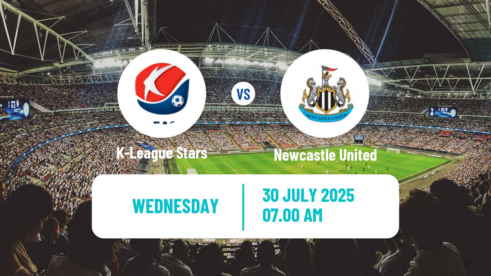 Soccer Club Friendly K-League Stars - Newcastle United