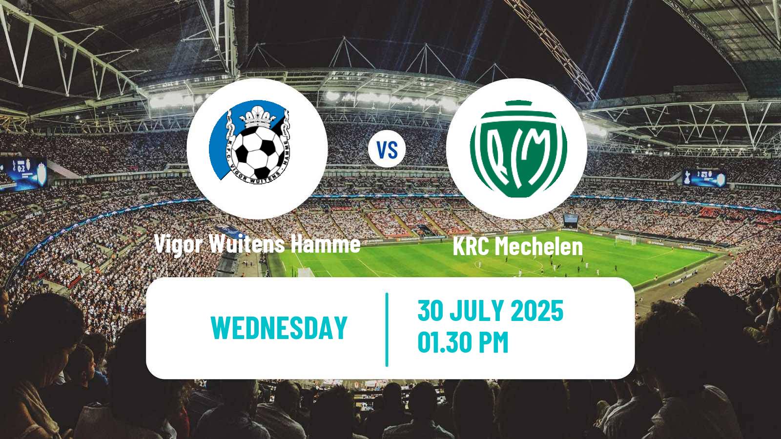 Soccer Club Friendly Vigor Wuitens Hamme - KRC Mechelen
