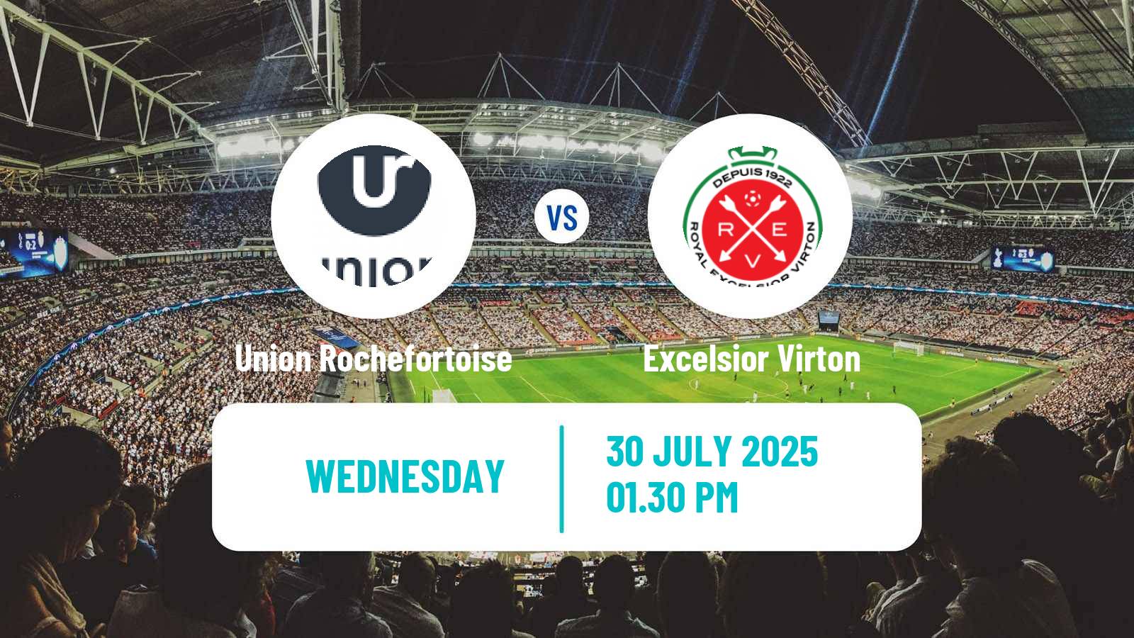 Soccer Club Friendly Union Rochefortoise - Excelsior Virton