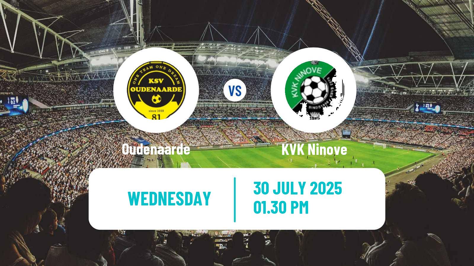 Soccer Club Friendly Oudenaarde - Ninove
