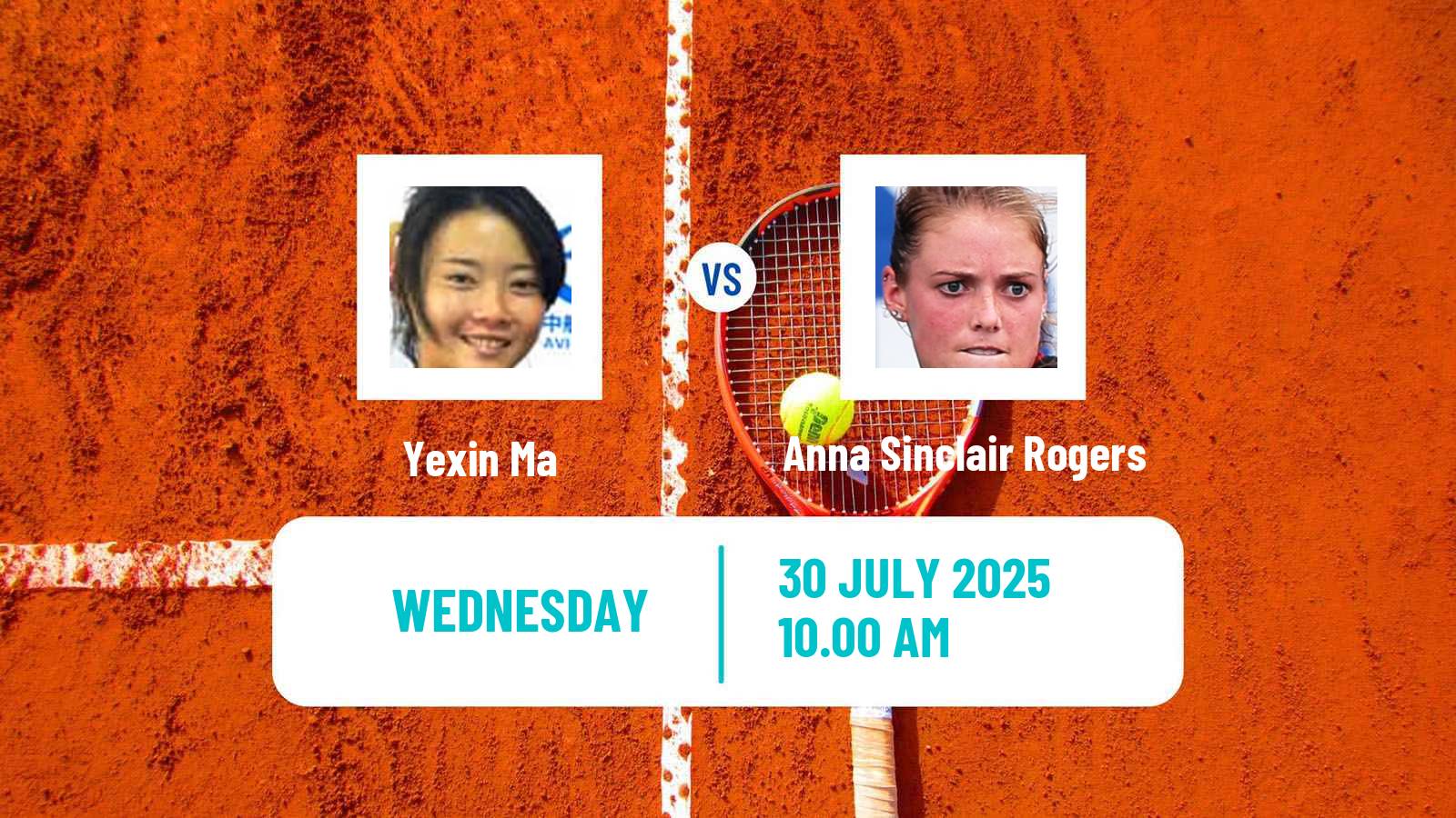 Tennis ITF W75 Lexington Ky Women Yexin Ma - Anna Sinclair Rogers