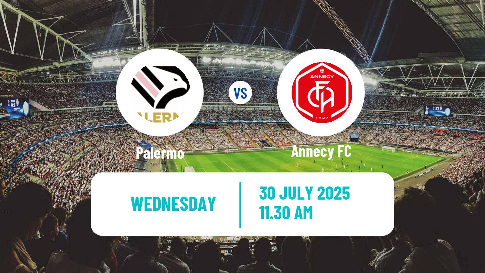 Soccer Club Friendly Palermo - Annecy