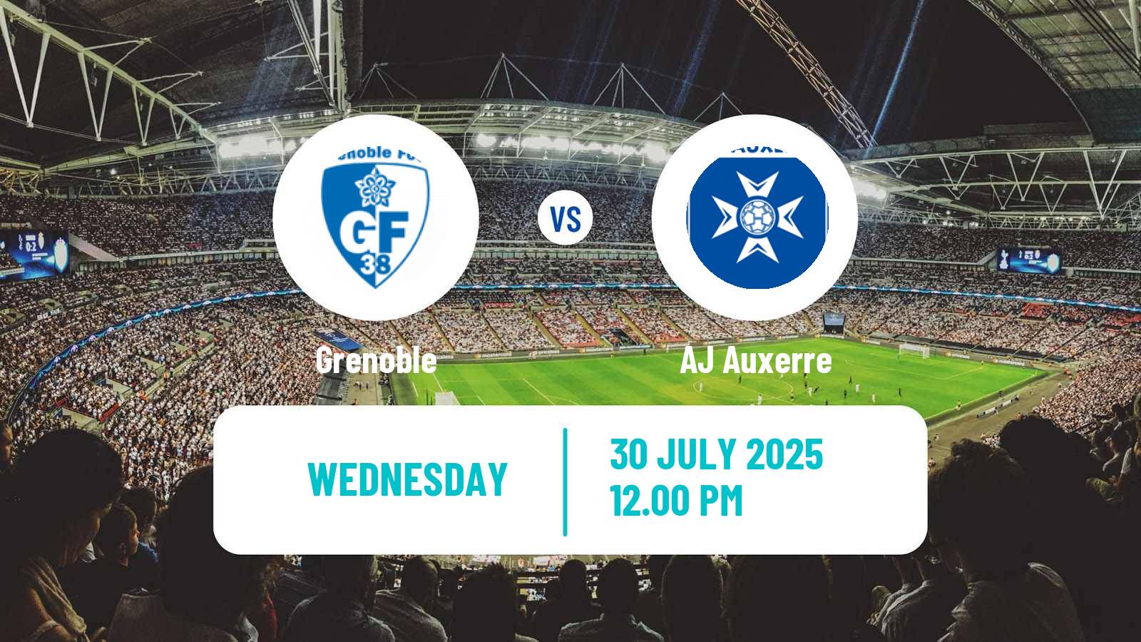 Soccer Club Friendly Grenoble - Auxerre