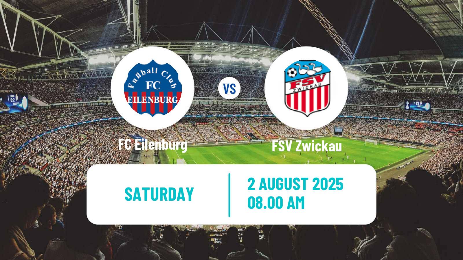 Soccer German Regionalliga Nordost Eilenburg - Zwickau