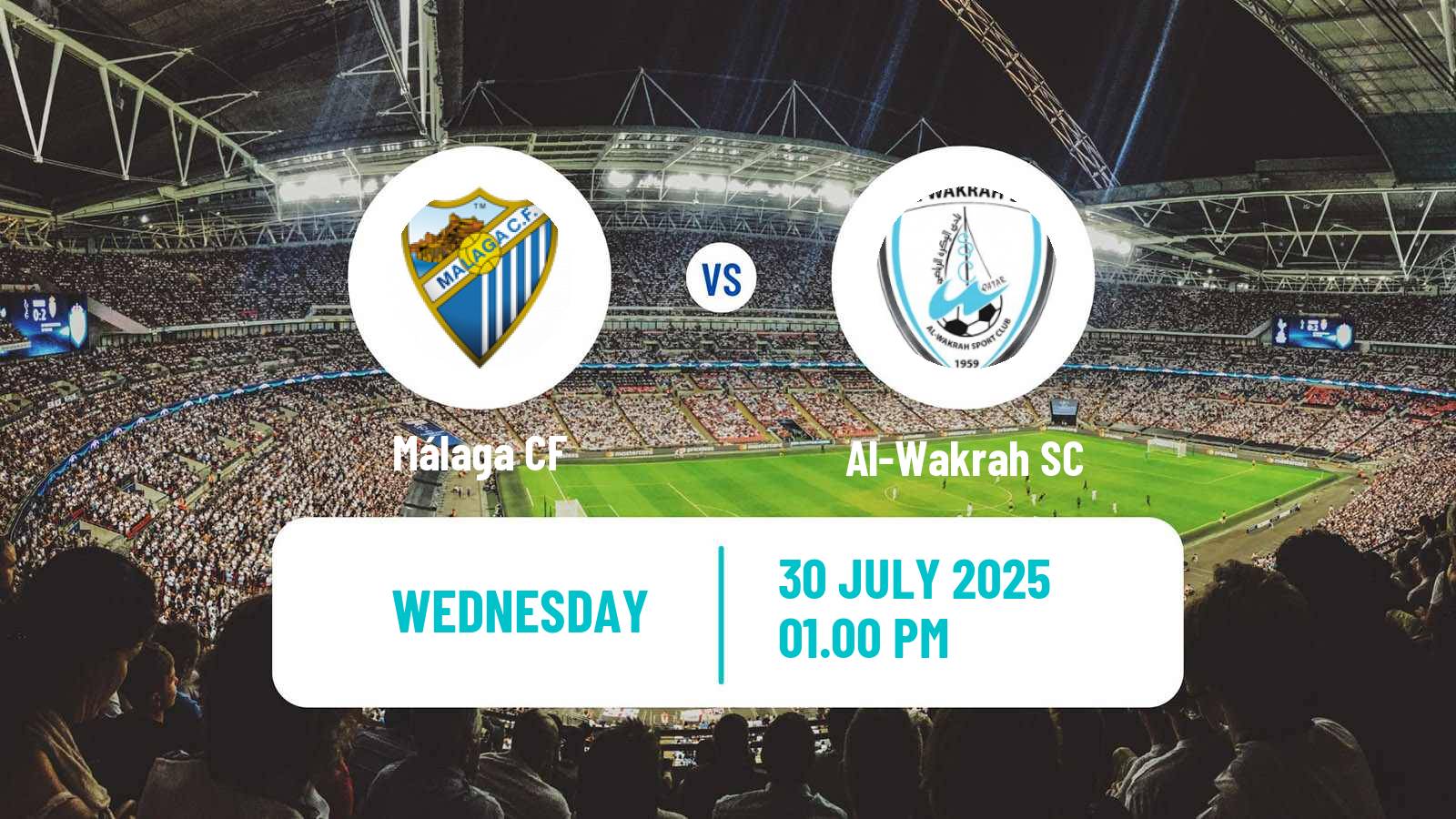 Soccer Club Friendly Málaga - Al-Wakrah