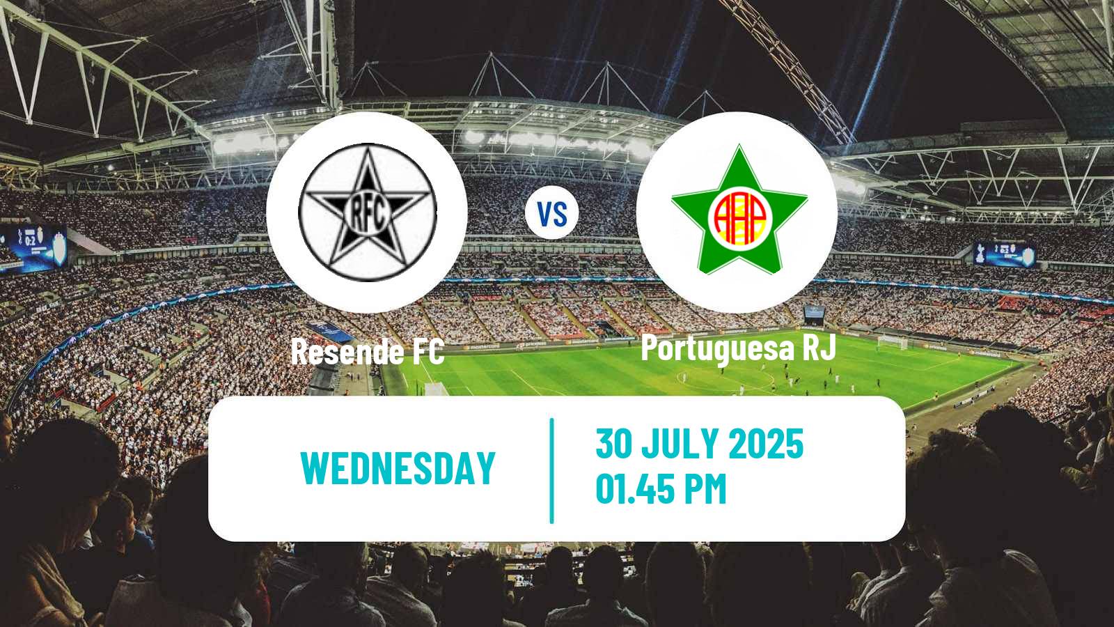 Soccer Brazilian Copa Rio Resende - Portuguesa RJ