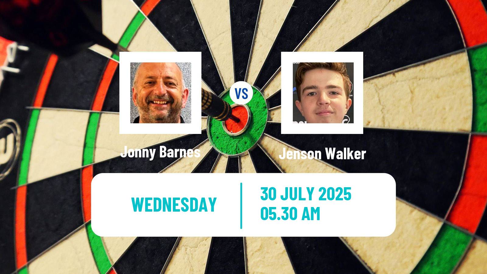 Darts Modus Super Series Jonny Barnes - Jenson Walker