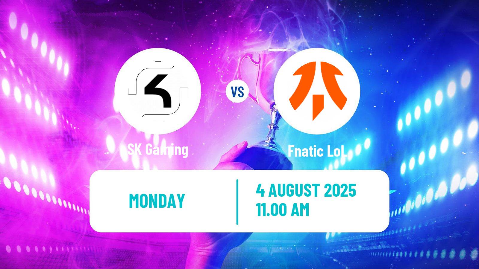 Esports League Of Legends Lec SK Gaming - Fnatic